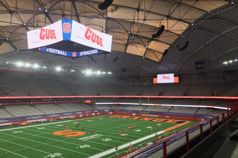 The Carrier Dome – Syracuse University