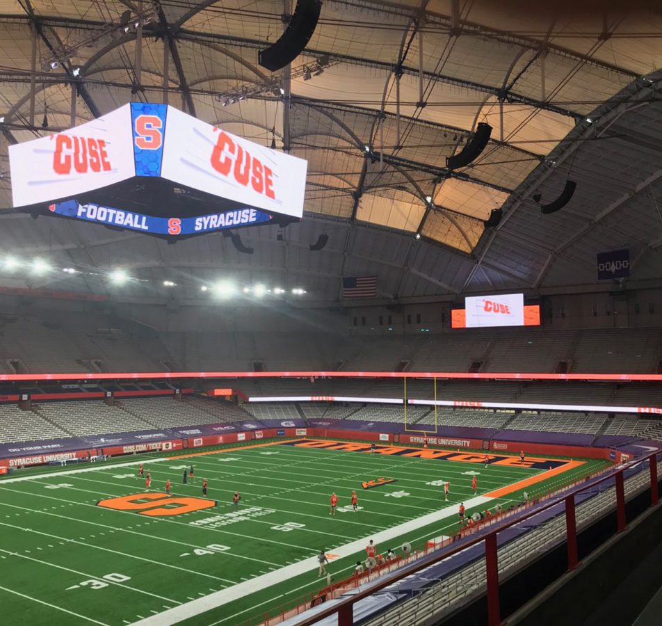 The Carrier Dome – Syracuse University