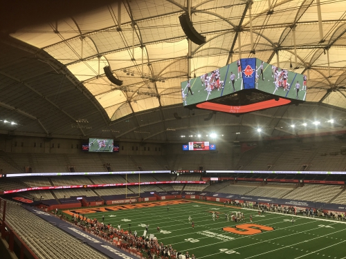 The Carrier Dome - Syracuse University